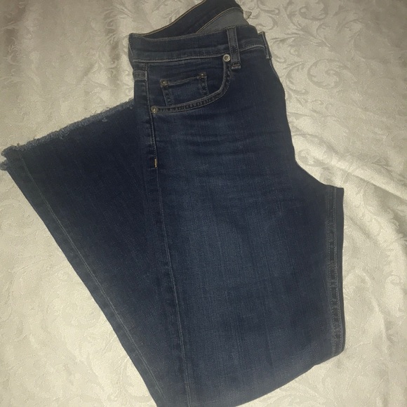 Rag & Bone Jeans high waist-size 27-flare bottom, Made in USA - Picture 1 of 8